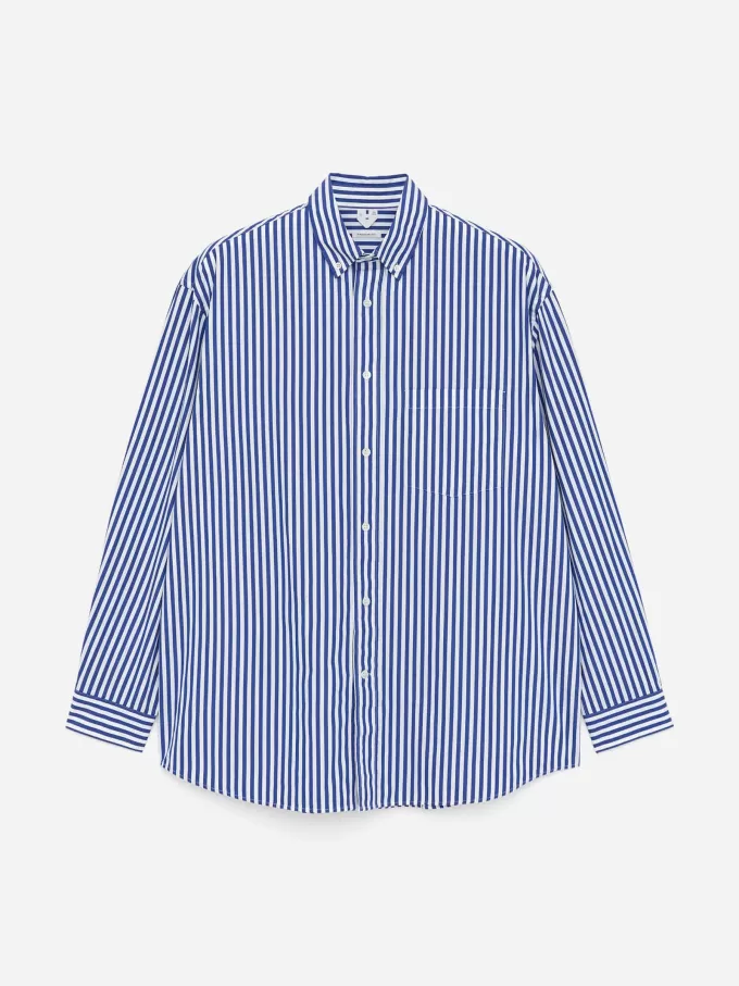 Oversized Poplin skjorte