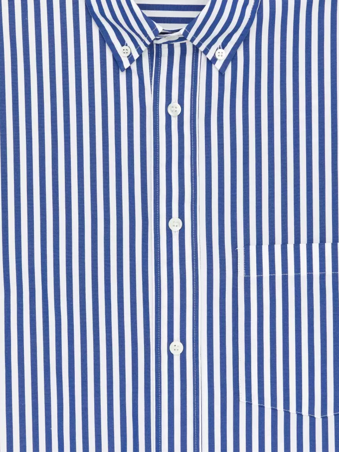 Oversized Poplin skjorte