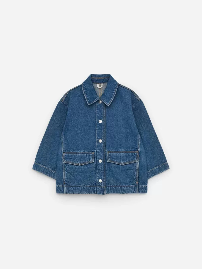 Overtrøje i denim