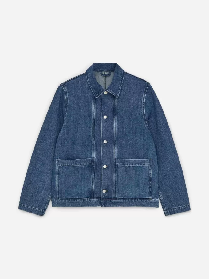 Overtrøje i denim