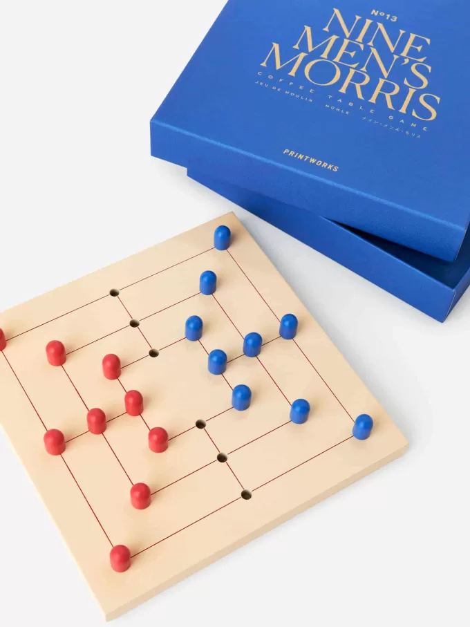 PRINTWORKS Nine Men’s Morris-brætspil