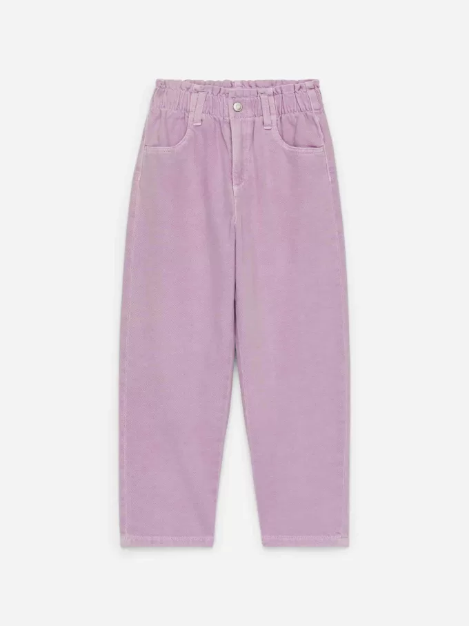 Paperbag denimbukser Paperbag denimbukser