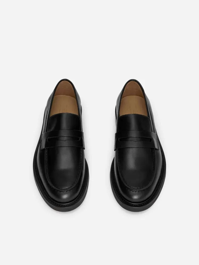 Penny Loafers i læder