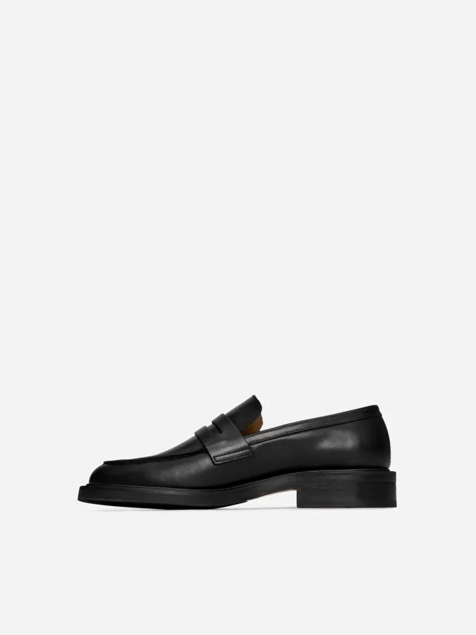 Penny Loafers i læder
