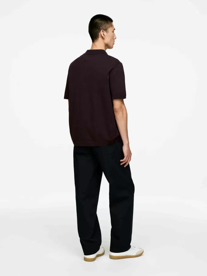 Poloskjorte i bomuldshør