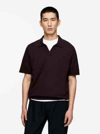 Poloskjorte i bomuldshør