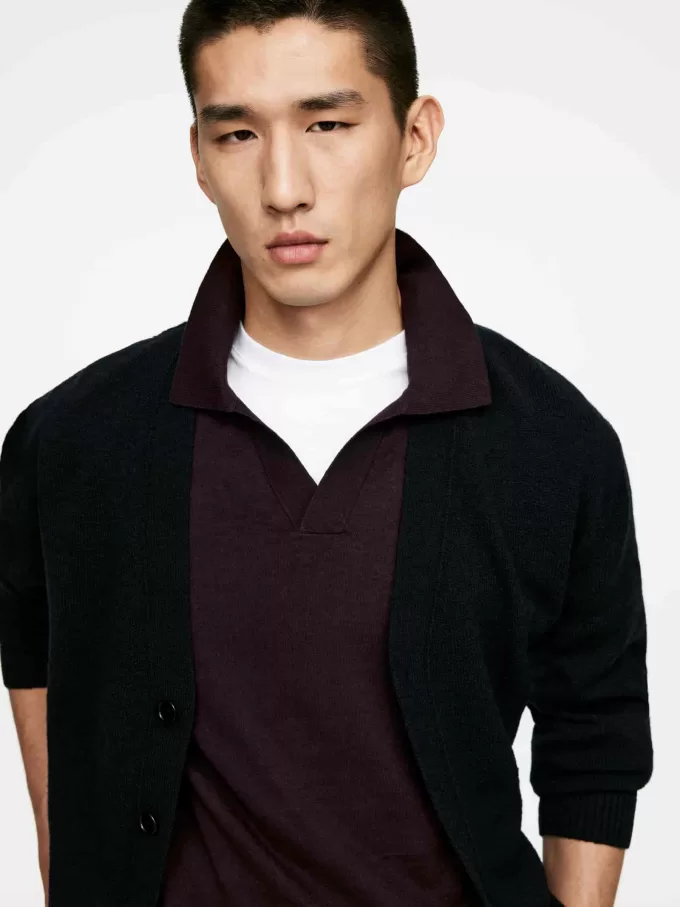 Poloskjorte i bomuldshør