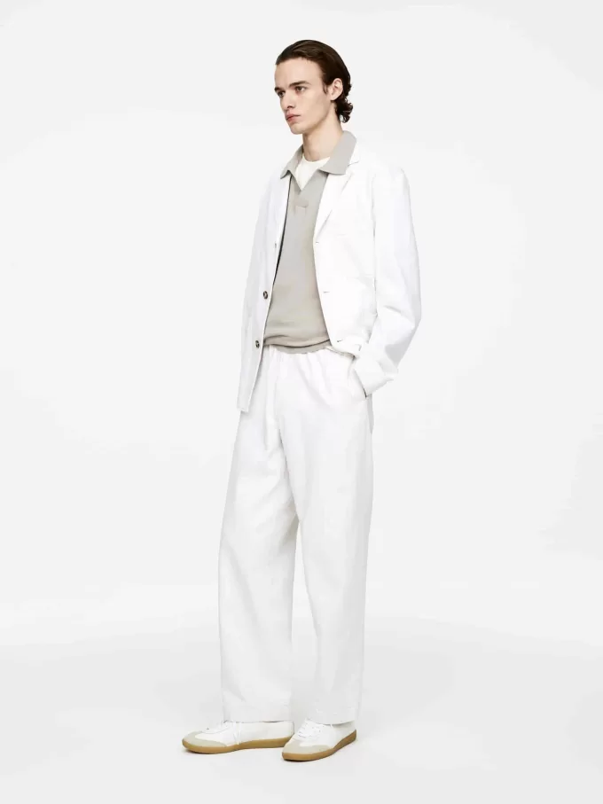 Poloskjorte i bomuldshør