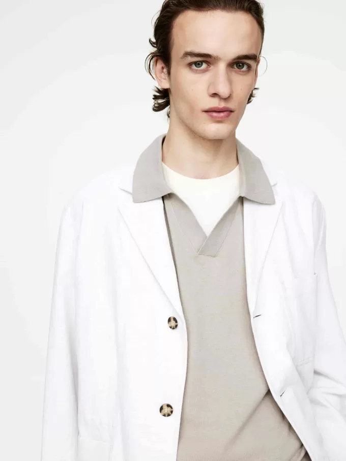 Poloskjorte i bomuldshør