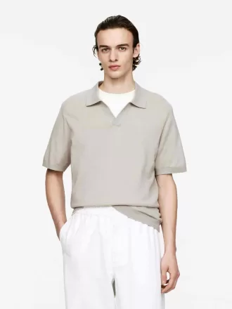 Poloskjorte i bomuldshør