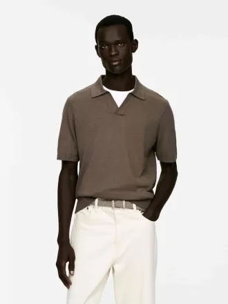 Poloskjorte i bomuldshør