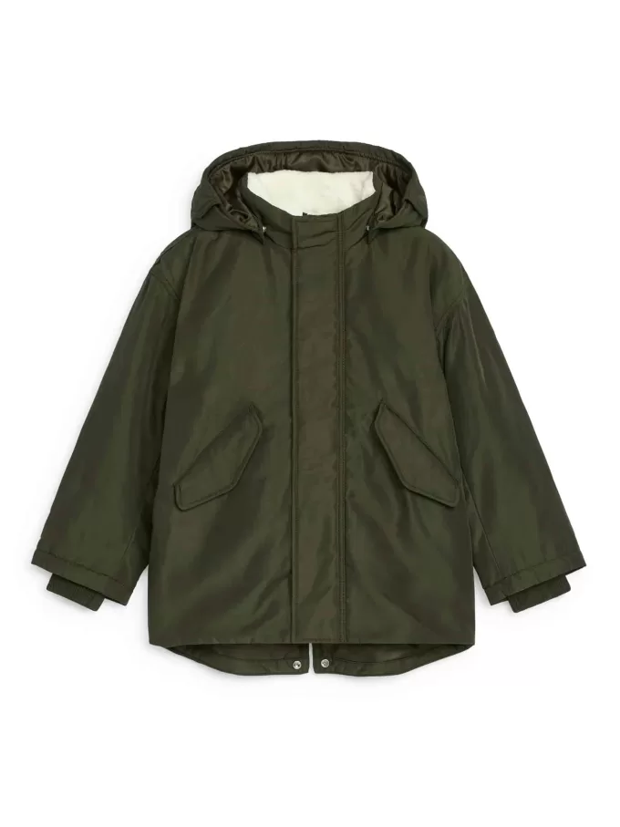 Polstret parka