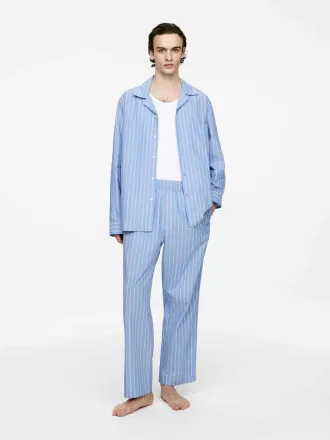 Poplin pyjamasbukser