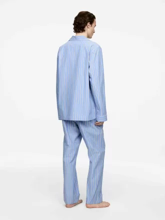 Poplin pyjamasskjorte