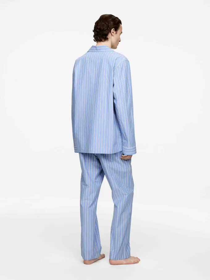 Poplin pyjamasskjorte