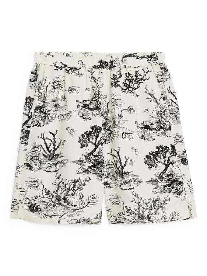 Pull-On Shorts med tryk