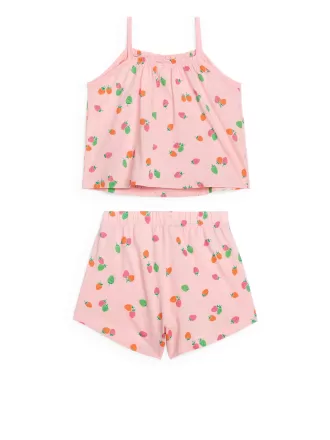 Pyjamassæt i bomuld