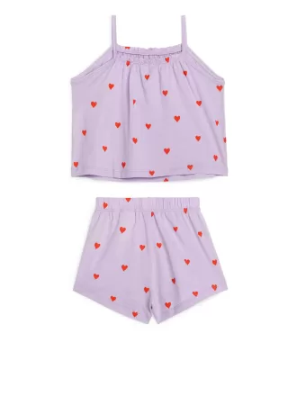 Pyjamassæt i bomuld