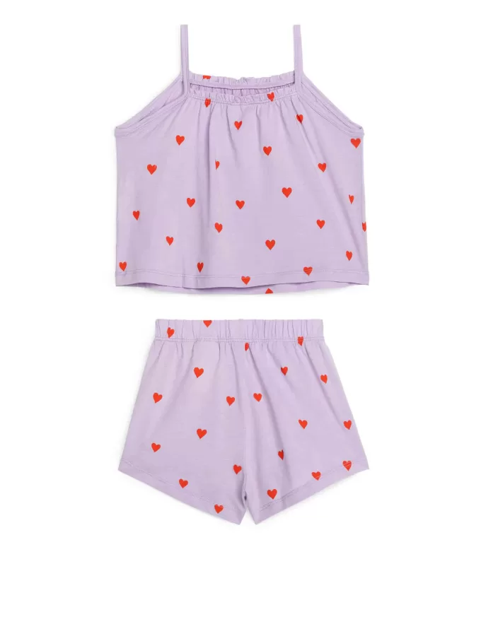 Pyjamassæt i bomuld