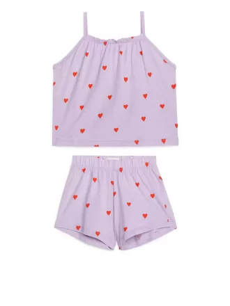 Pyjamassæt i bomuld