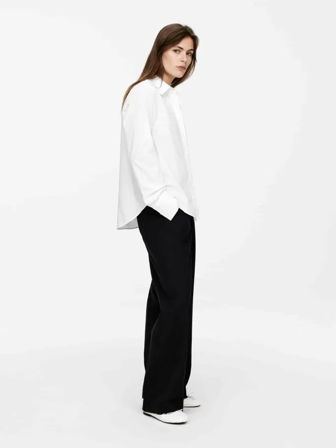 Regular-Fit Poplin skjorte