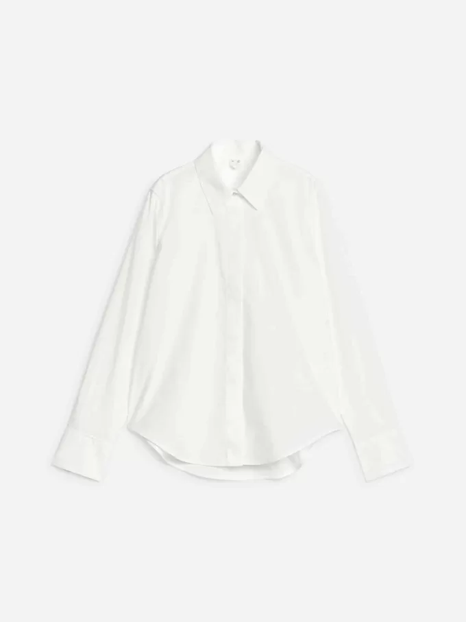 Regular-Fit Poplin skjorte