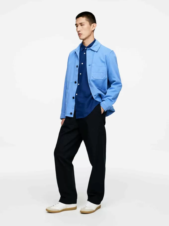 Regular-Fit linned skjorte