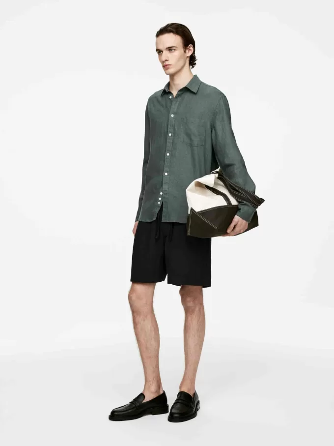 Regular-Fit linned skjorte Regular-Fit linned skjorte