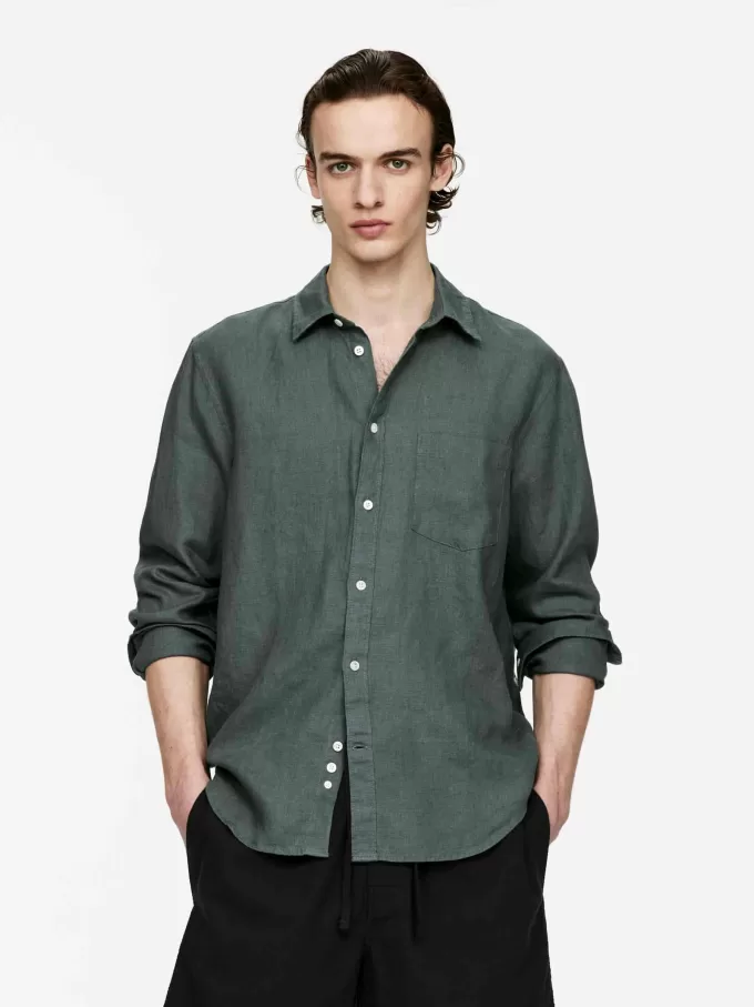 Regular-Fit linned skjorte Regular-Fit linned skjorte