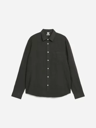 Regular-Fit linned skjorte