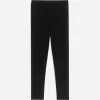 Rib-leggings i uldblanding Rib-leggings i uldblanding