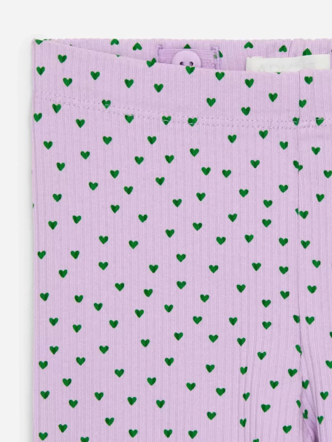 Ribbede leggings Ribbede leggings