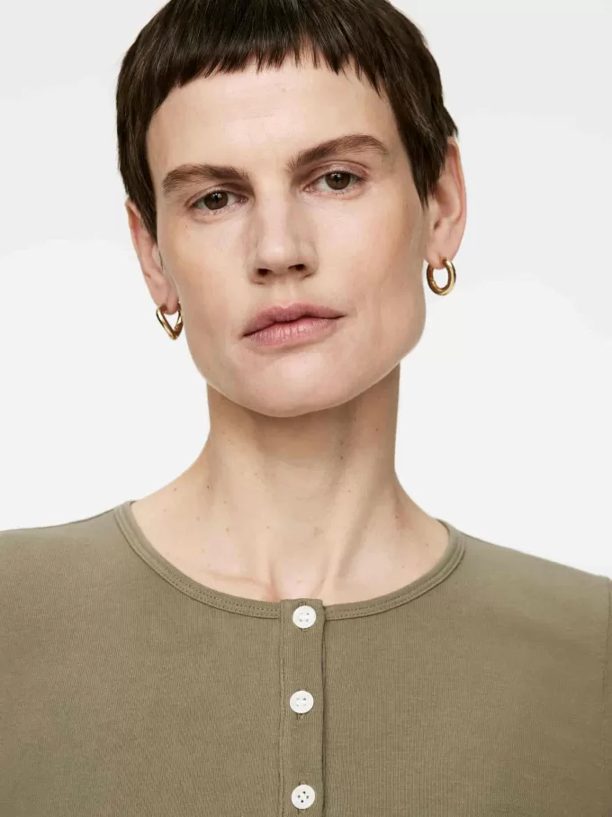 Ribbet Henley Top Ribbet Henley Top