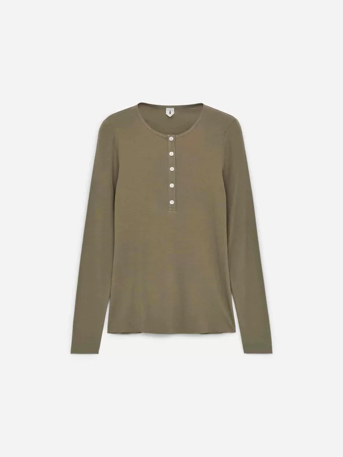 Ribbet Henley Top Ribbet Henley Top