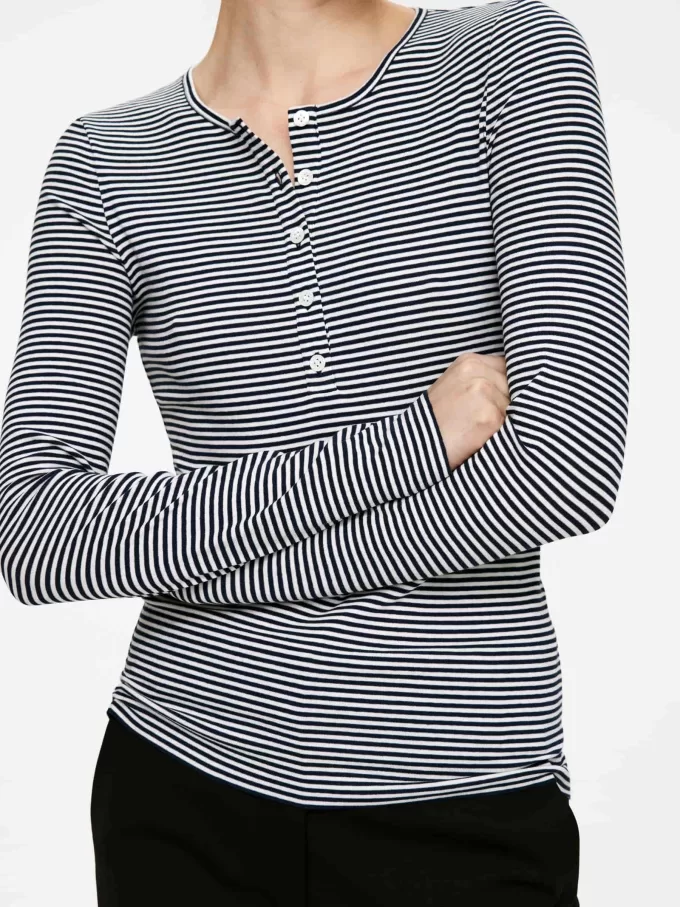 Ribbet Henley Top Ribbet Henley Top