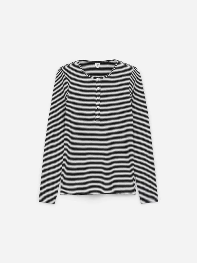 Ribbet Henley Top Ribbet Henley Top