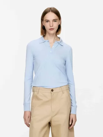 Ribbet poloshirt