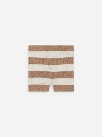 Ribstrikkede shorts Ribstrikkede shorts
