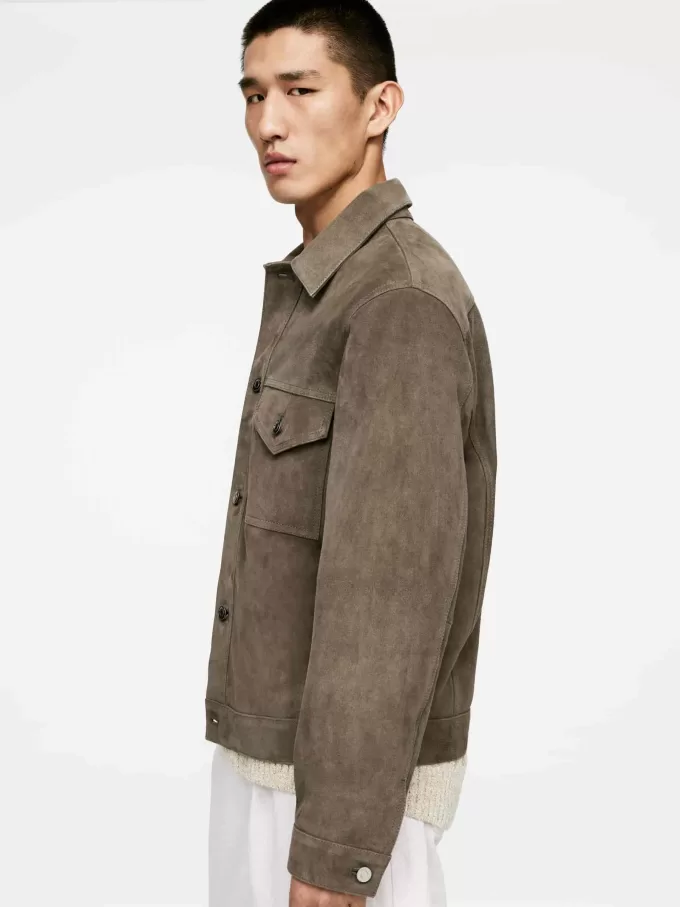 Ruskindsjakke Ruskindsjakke