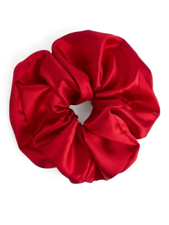 Satin Hår Scrunchie