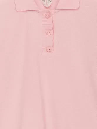 Scallop Edge Poloshirt