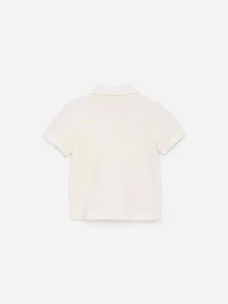 Scallop Edge Poloshirt