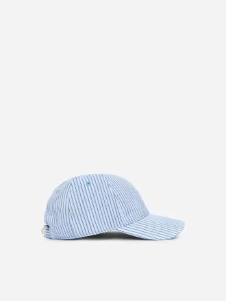 Seersucker Cap