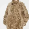 Shearling frakke Shearling frakke