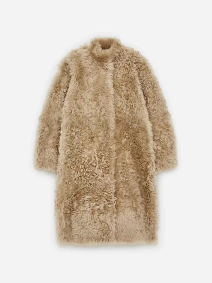 Shearling frakke Shearling frakke