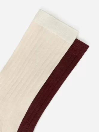 Silkeblend sokker sæt med 2