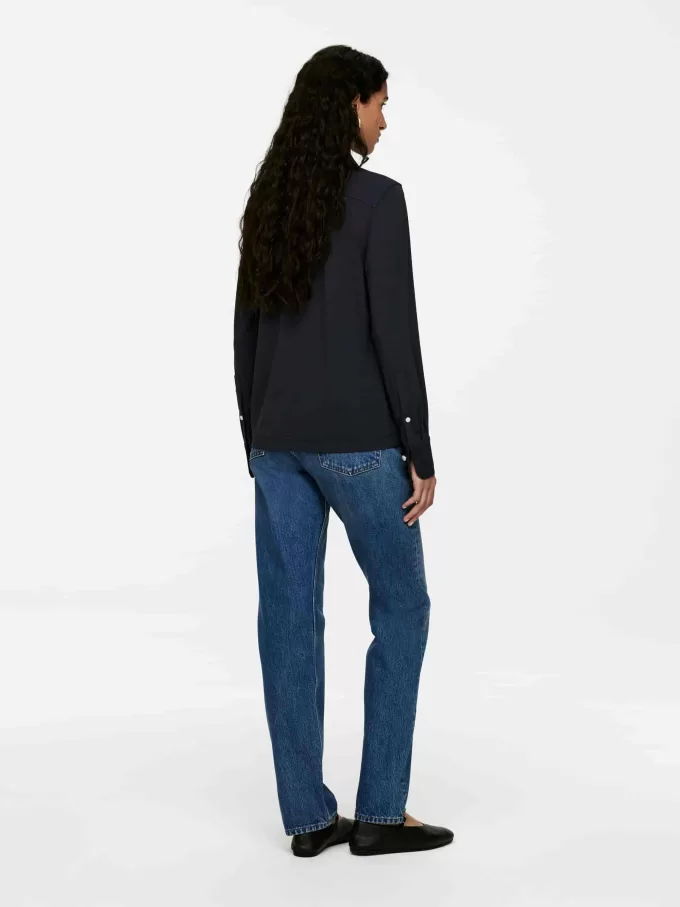 Skjorte med viskoseblanding Skjorte med viskoseblanding