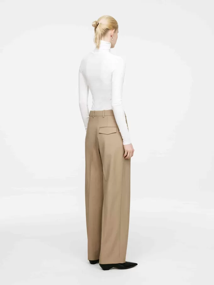 Skræddersyede bukser med høj talje