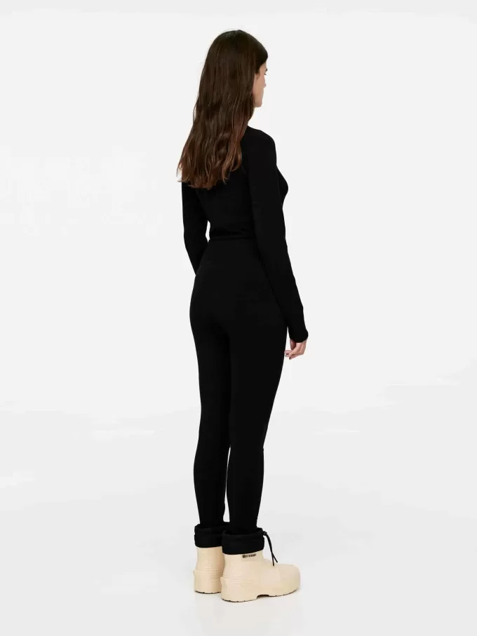 Sømløse strømpebukser i uldblanding Sømløse strømpebukser i uldblanding