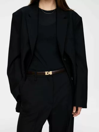 Spænde læderbælte